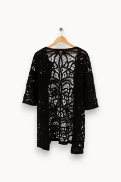 Discount La Fée Maraboutée Gilet - Taille L/40 Noir