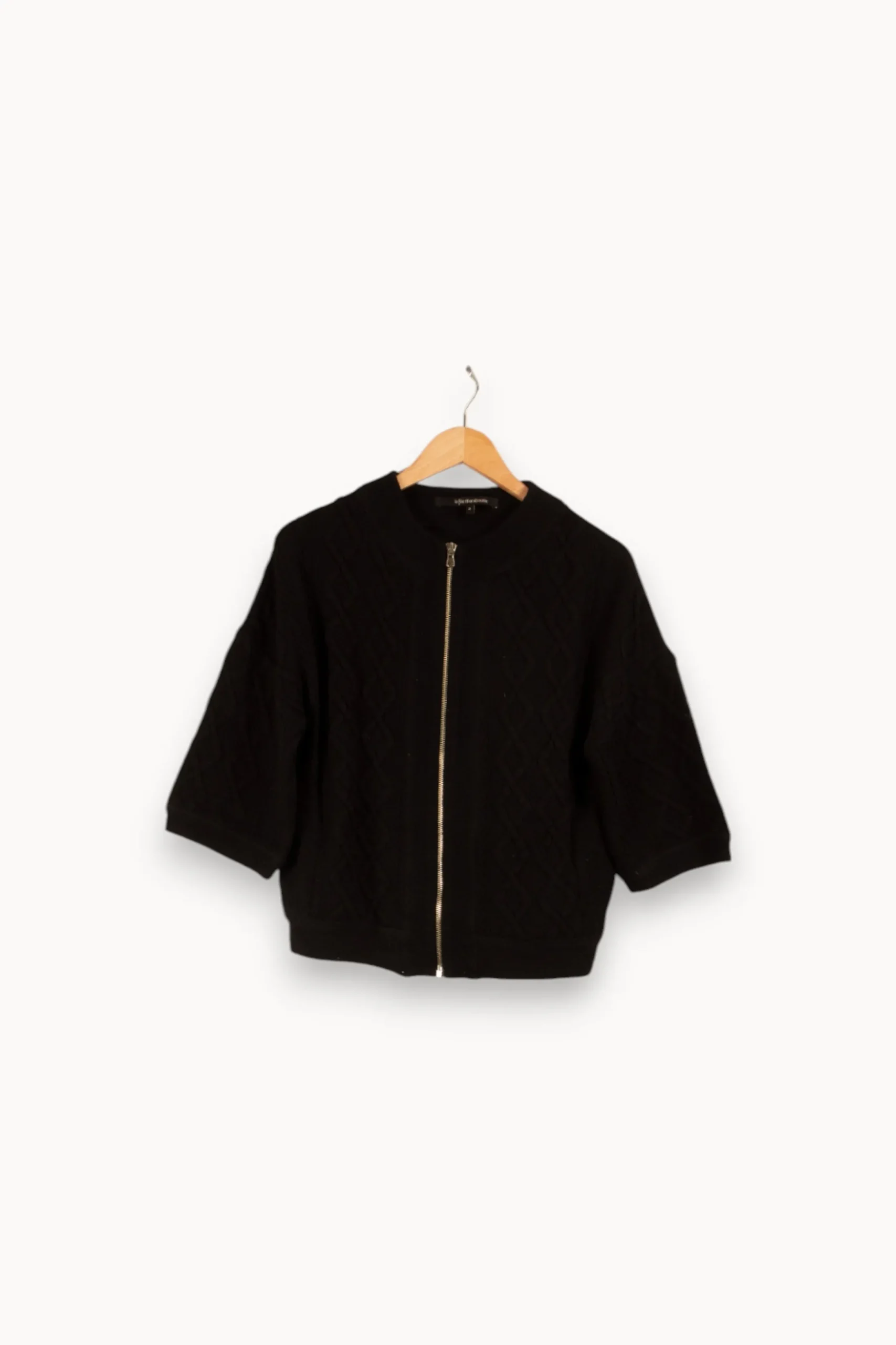 Outlet La Fée Maraboutée Gilet - Taille M/38 Noir