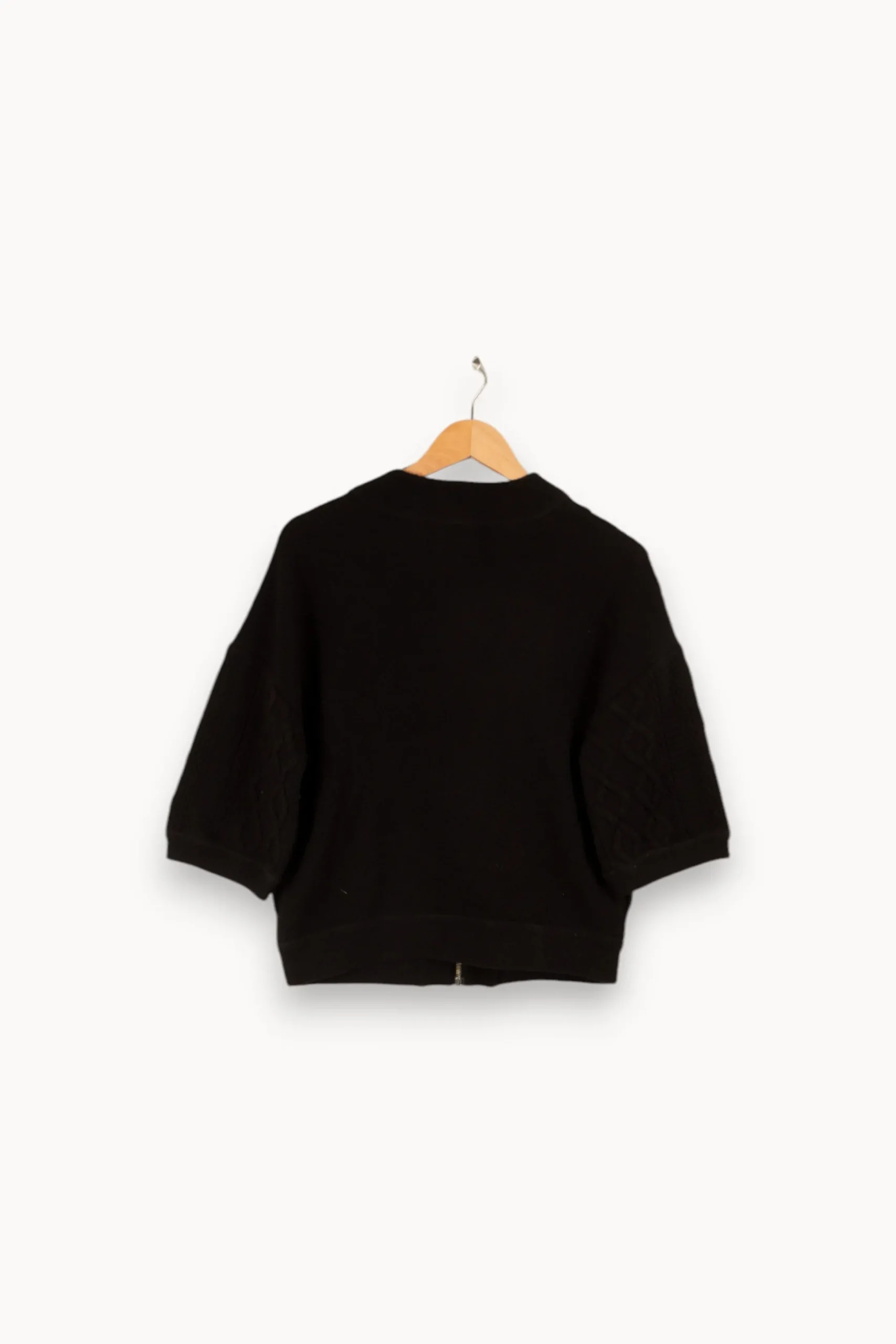 Outlet La Fée Maraboutée Gilet - Taille M/38 Noir