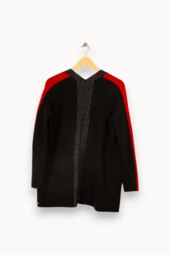 Shop IKKS Gilet avec détails - Taille S/36 Noir