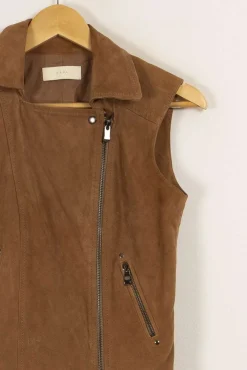 Online ZAPA Gilet sans manches - Taille S/36 Marron
