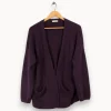Sale Des petits hauts Gilet - Taille L/40 Violet