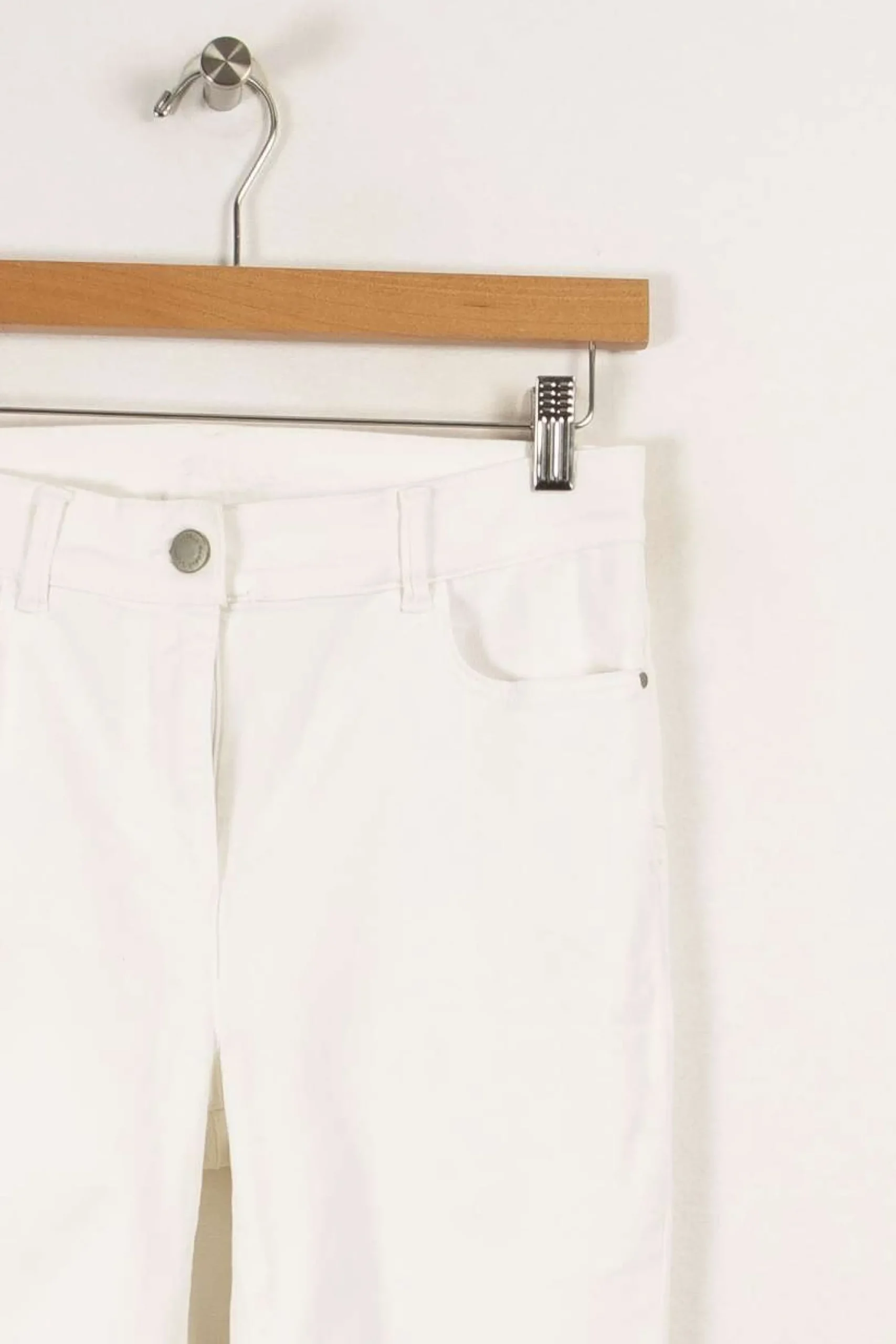 Best Sale Caroll Jean - Taille L/40 Blanc
