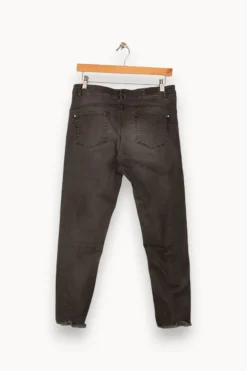 Online IKKS Jean - Taille L/40 Gris