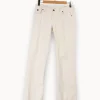 Outlet Sandro Jean - Taille L/40 Blanc