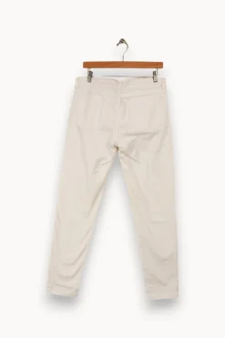 Shop ZAPA Jean - Taille L/40 Blanc
