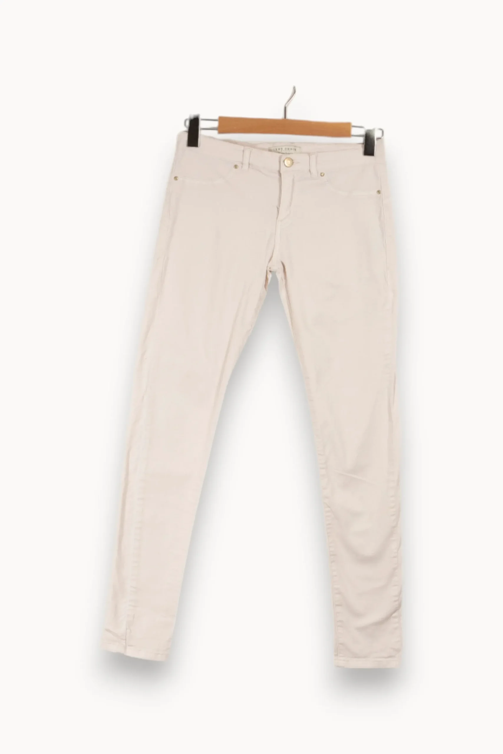 Fashion IKKS Jean - Taille S/36 Blanc