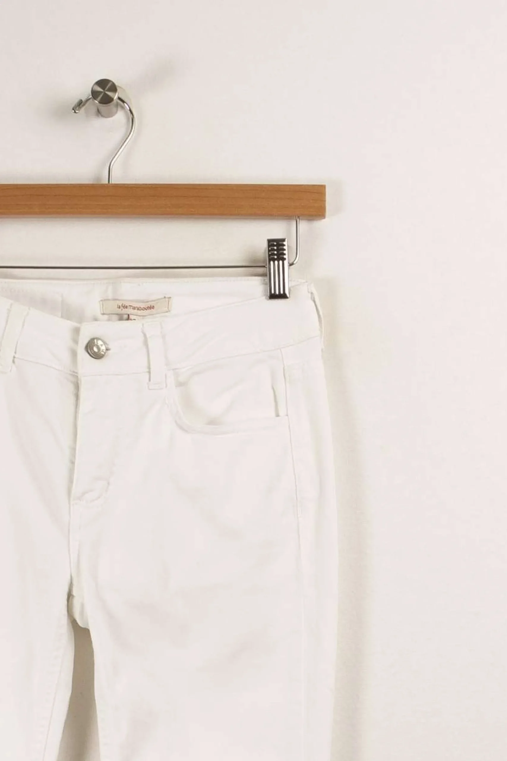 Store La Fée Maraboutée Jean - XS/34 Blanc