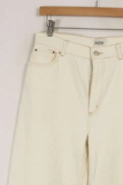 Cheap Claudie Pierlot Jean /beige - Taille L/40 Blanc
