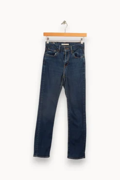 Shop Levi's Jean 724 HIGH RISE STRAIGHT - Taille XS/34 Bleu