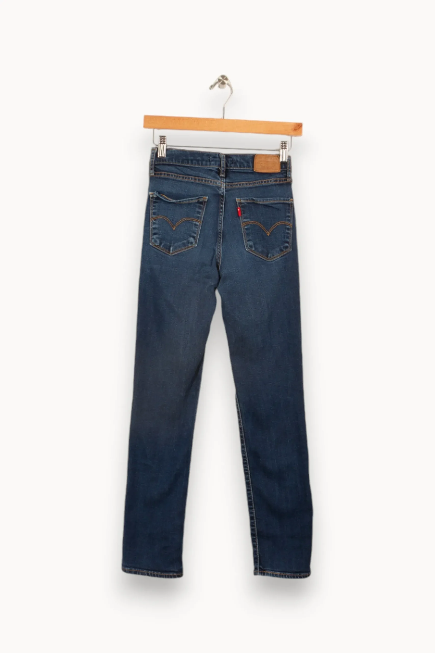 Shop Levi's Jean 724 HIGH RISE STRAIGHT - Taille XS/34 Bleu