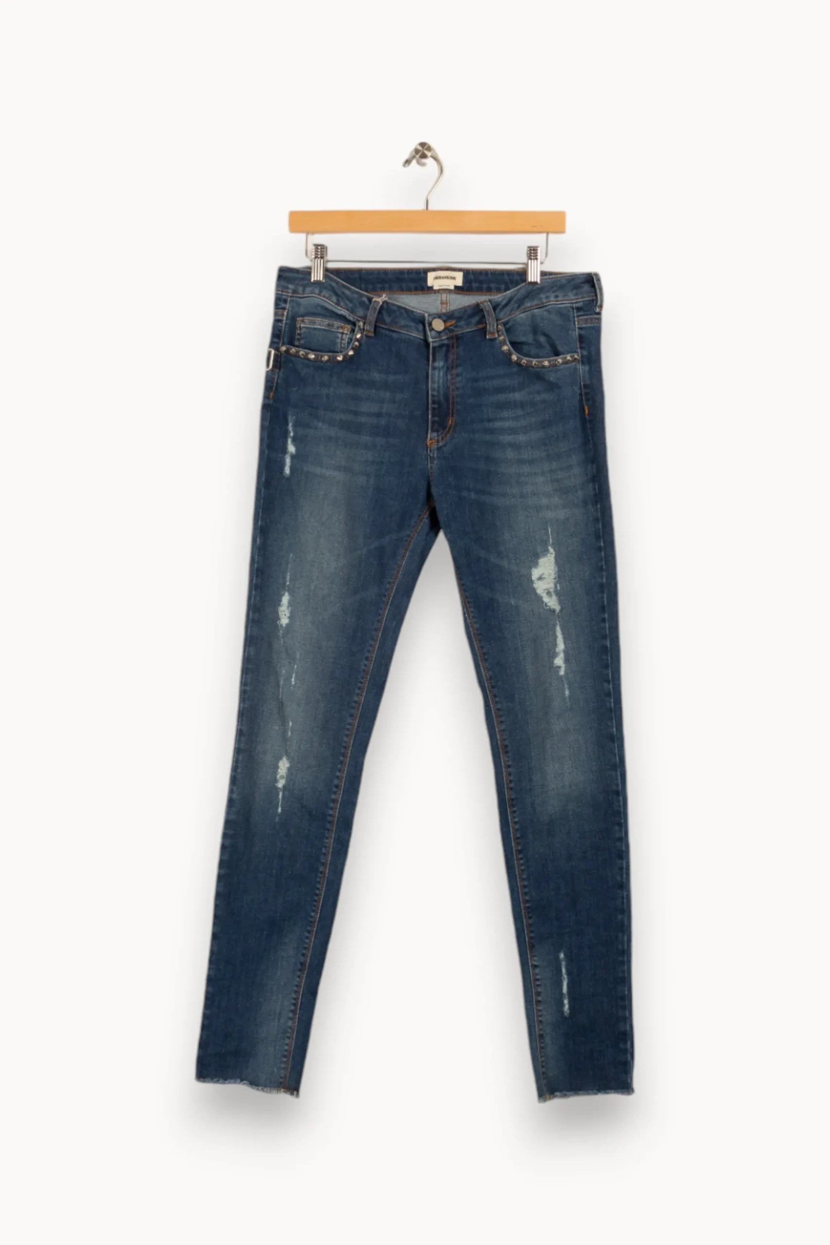 Clearance Zadig&Voltaire Jean - Taille L/40 Bleu