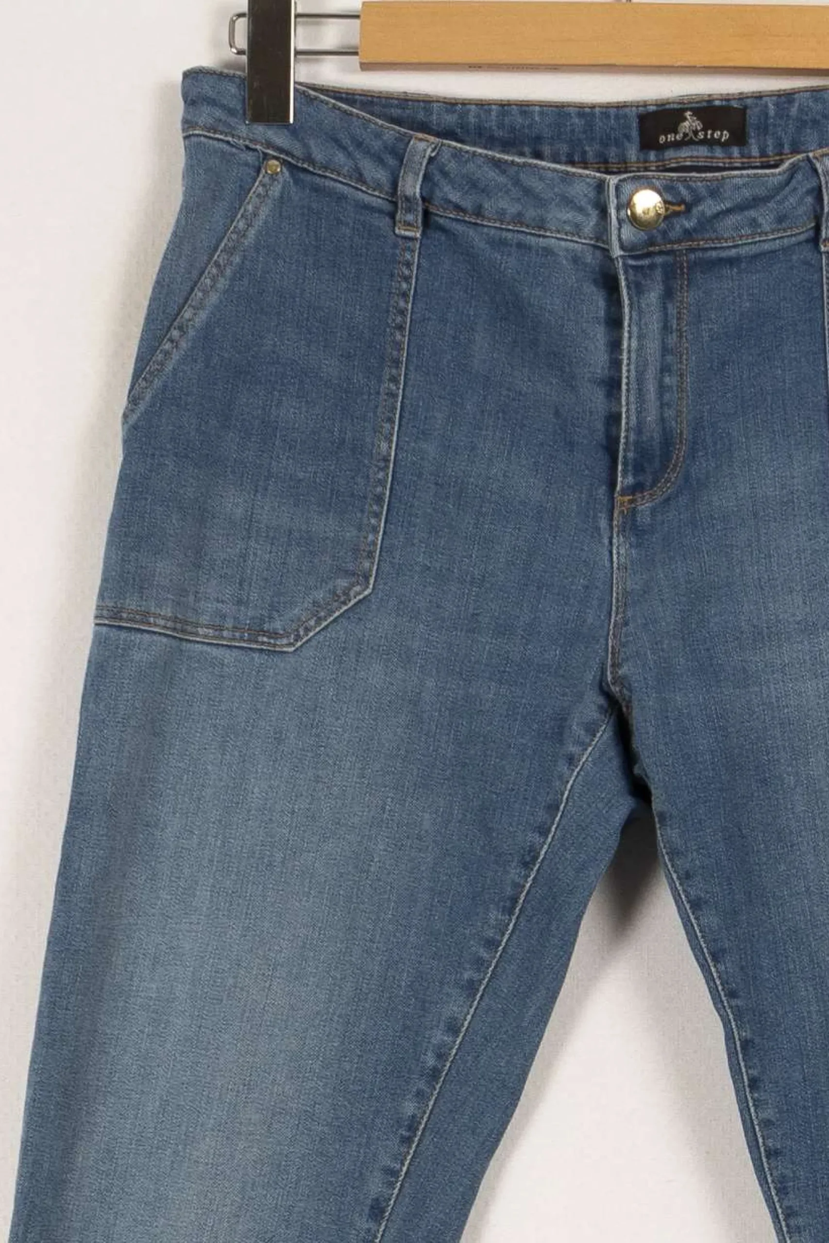 Outlet One Step Jean - Taille L/40 Bleu