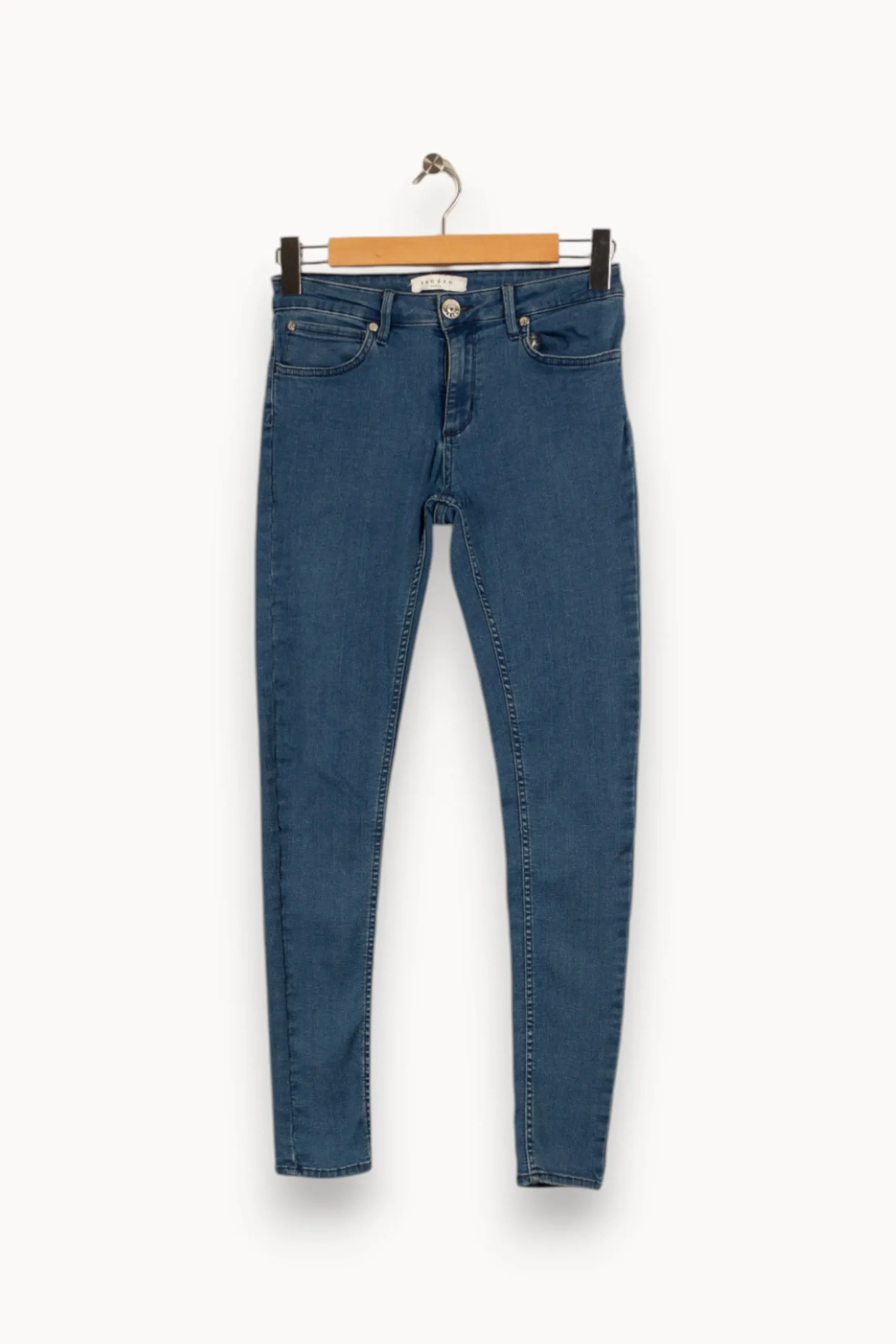 Best Sale Sandro Jean - Taille M/38 Bleu