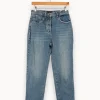 Store Caroll Jean - Taille S/36 Bleu
