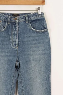 Store Caroll Jean - Taille S/36 Bleu