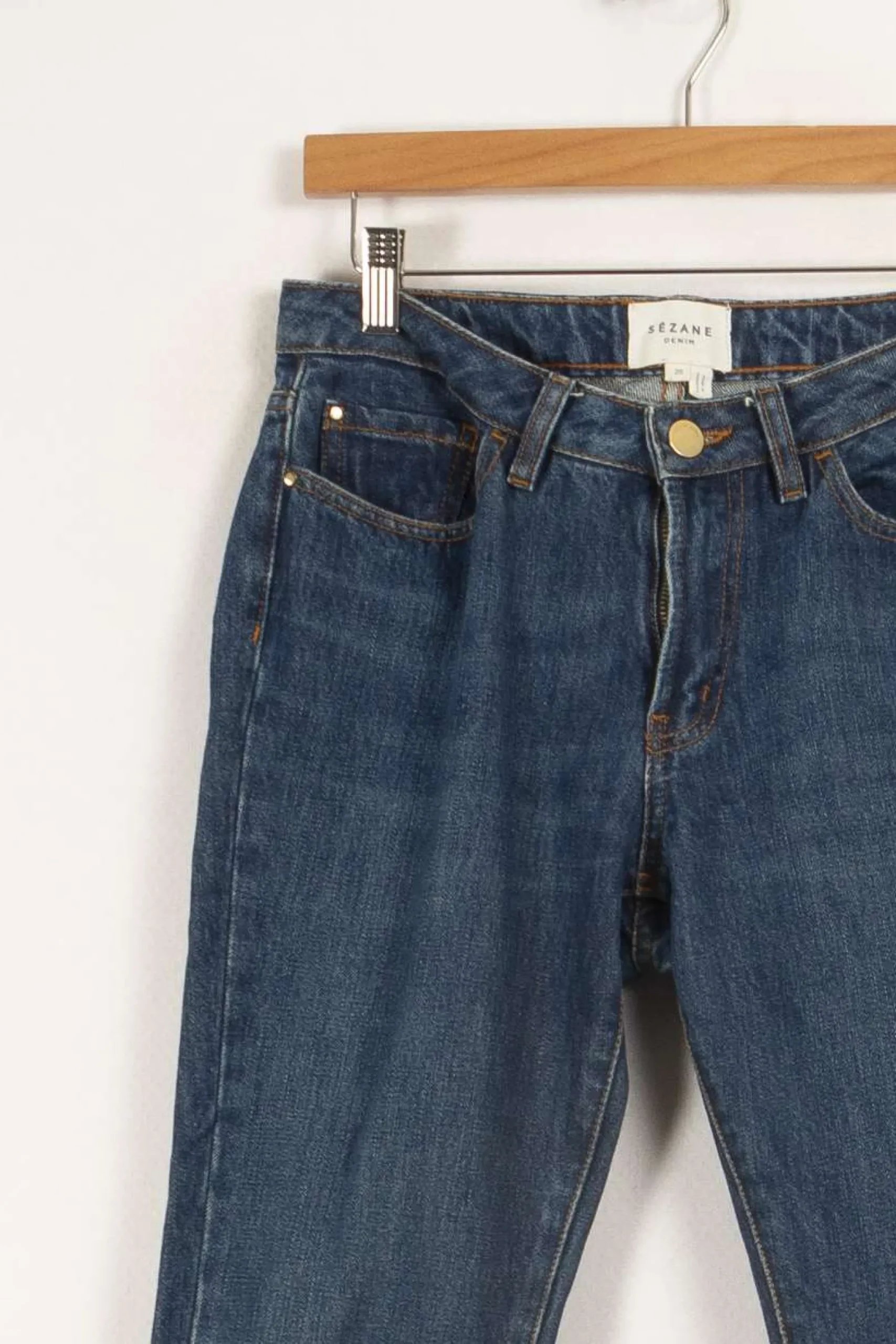 Best Sézane Jean - Taille S/36 Bleu