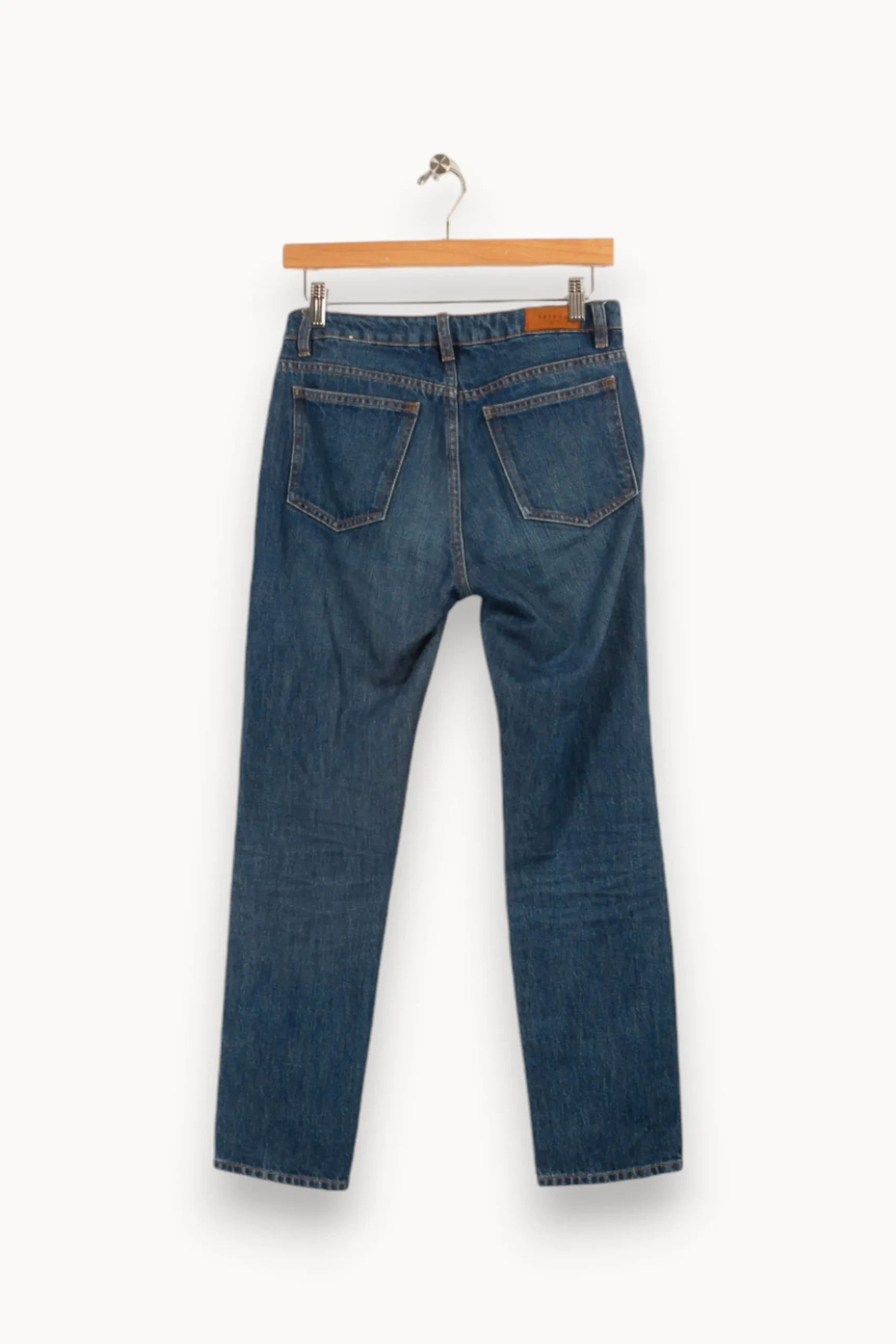 Best Sézane Jean - Taille S/36 Bleu