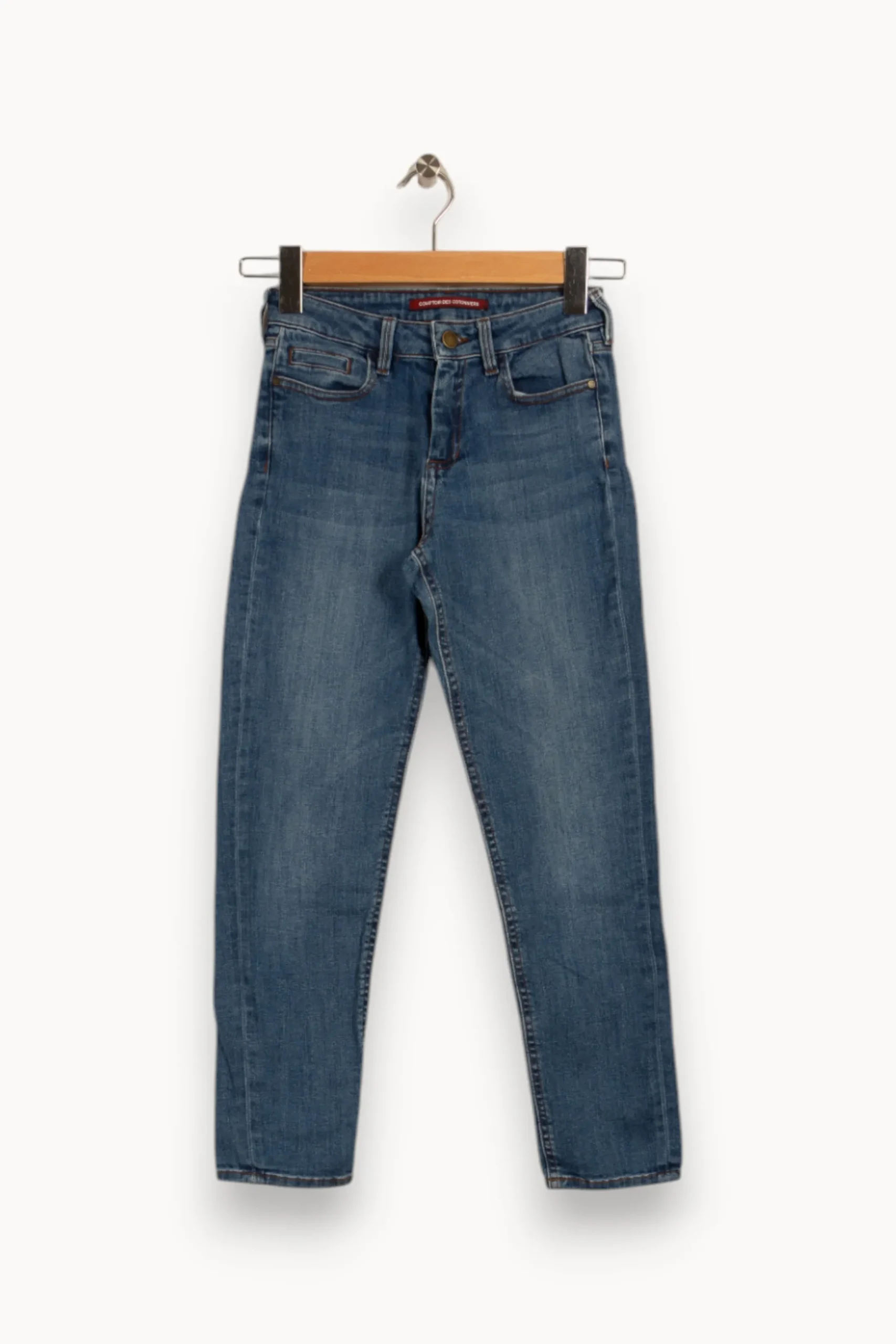 Shop Comptoir des Cotonniers Jean - Taille XS/34 Bleu