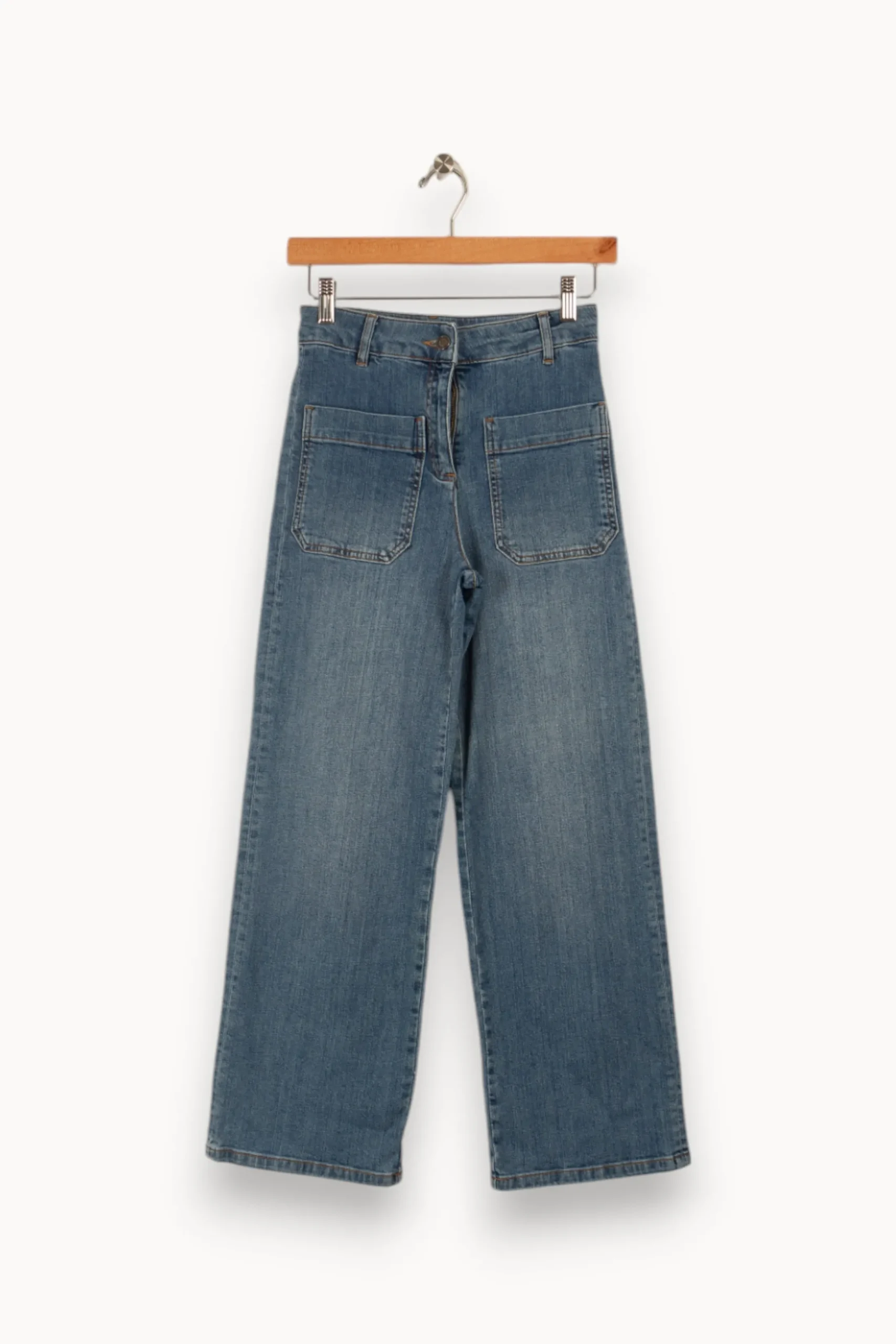 Sale Vanessa Bruno Jean - Taille XS/34 Bleu