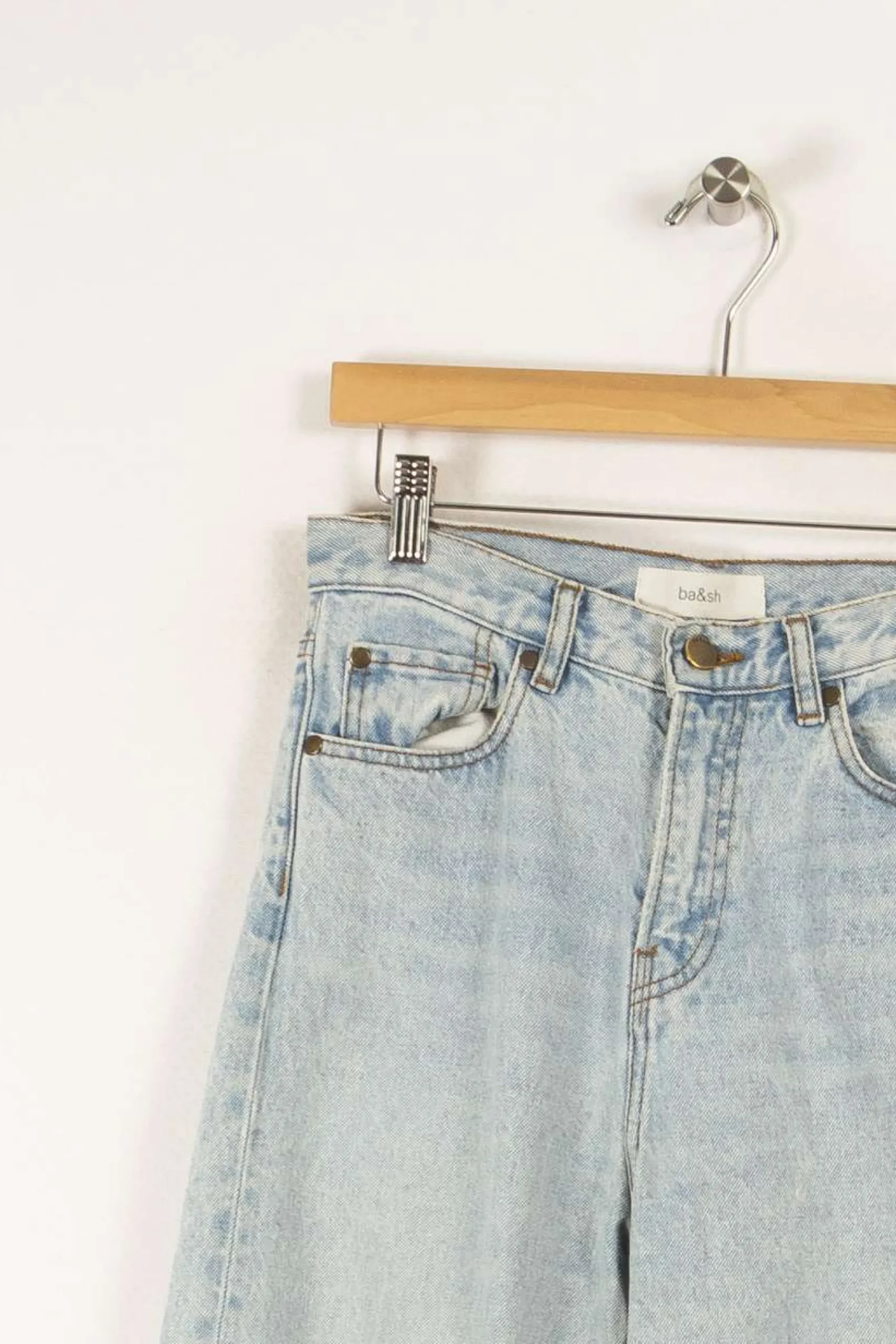 Cheap ba&sh Jean - Taille XS/34 Bleu