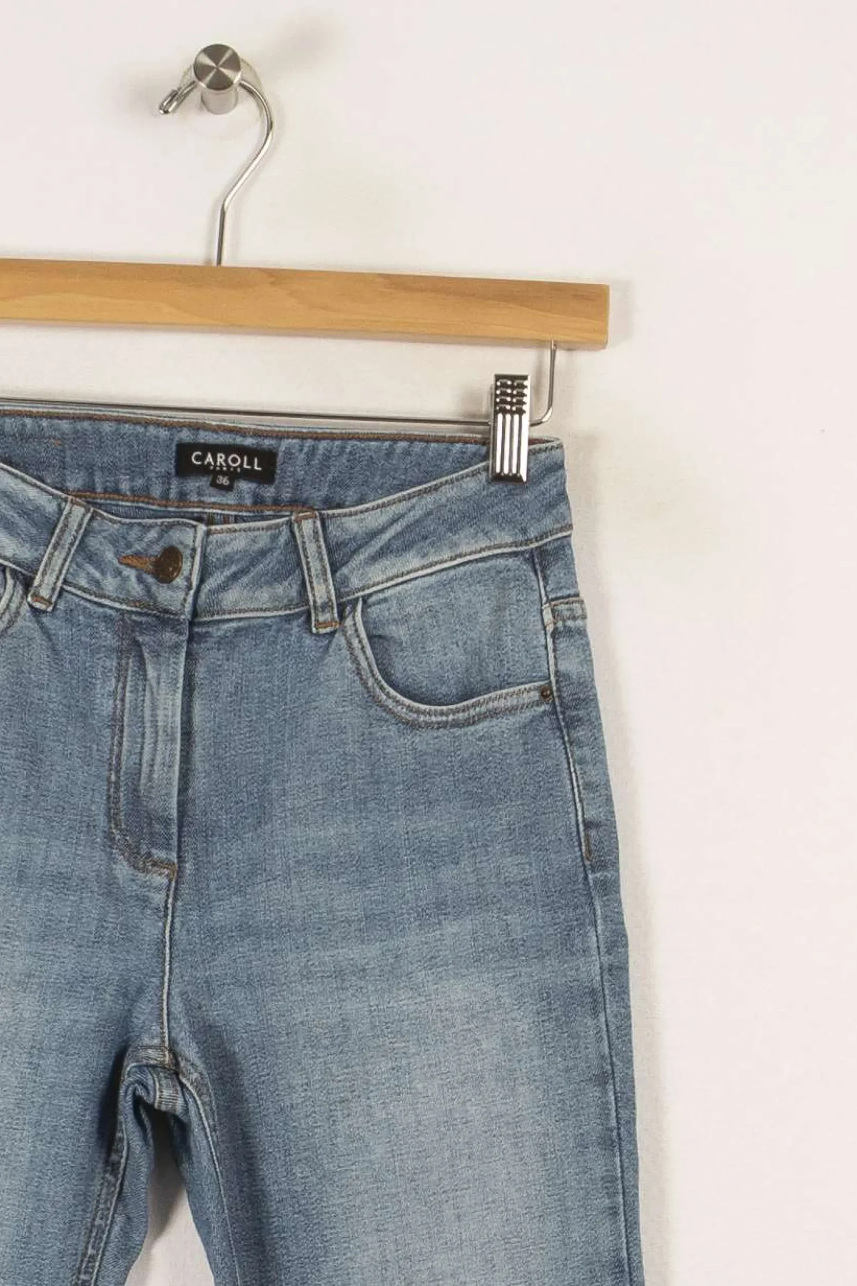 Store Caroll Jean clair - Taille S/36 Bleu