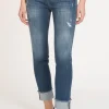 Cheap La Fée Maraboutée Jean déchiré - Taille XS/34 Bleu