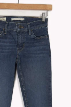 Shop Levi's Jean super skinny - Taille T0 Bleu
