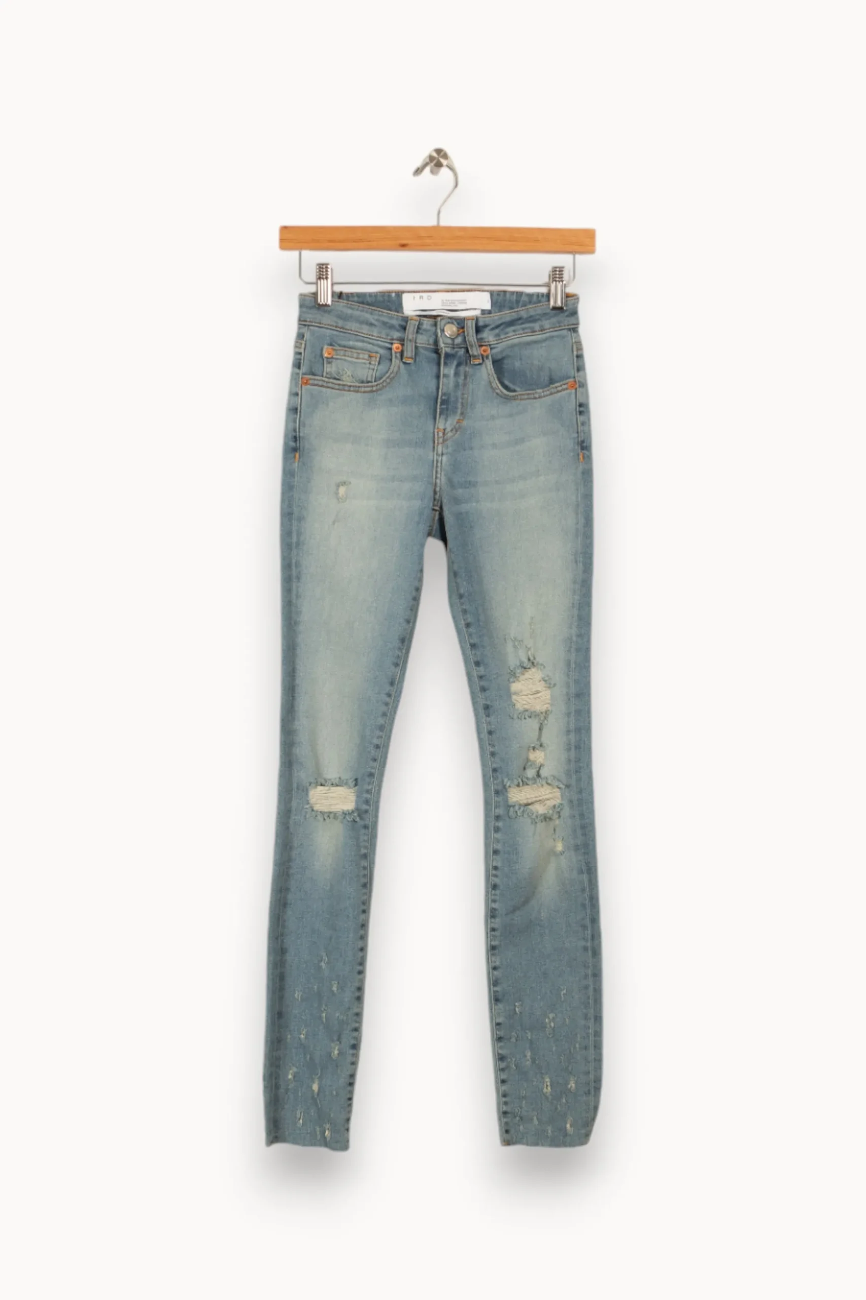 Cheap IRO Jean déchiré - Taille XS/34 Bleu