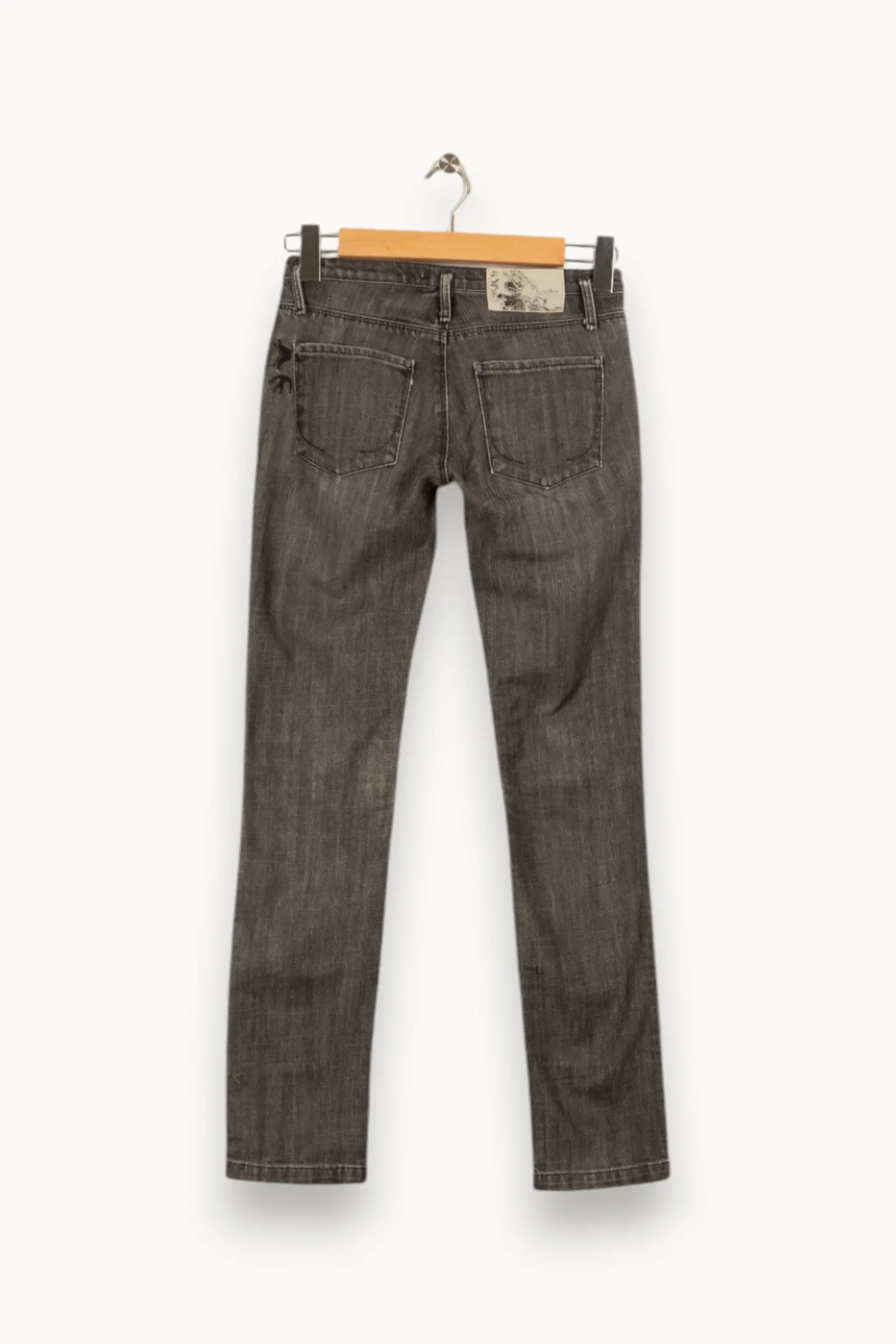 Sale Sandro Jean - Taille M/38 Gris