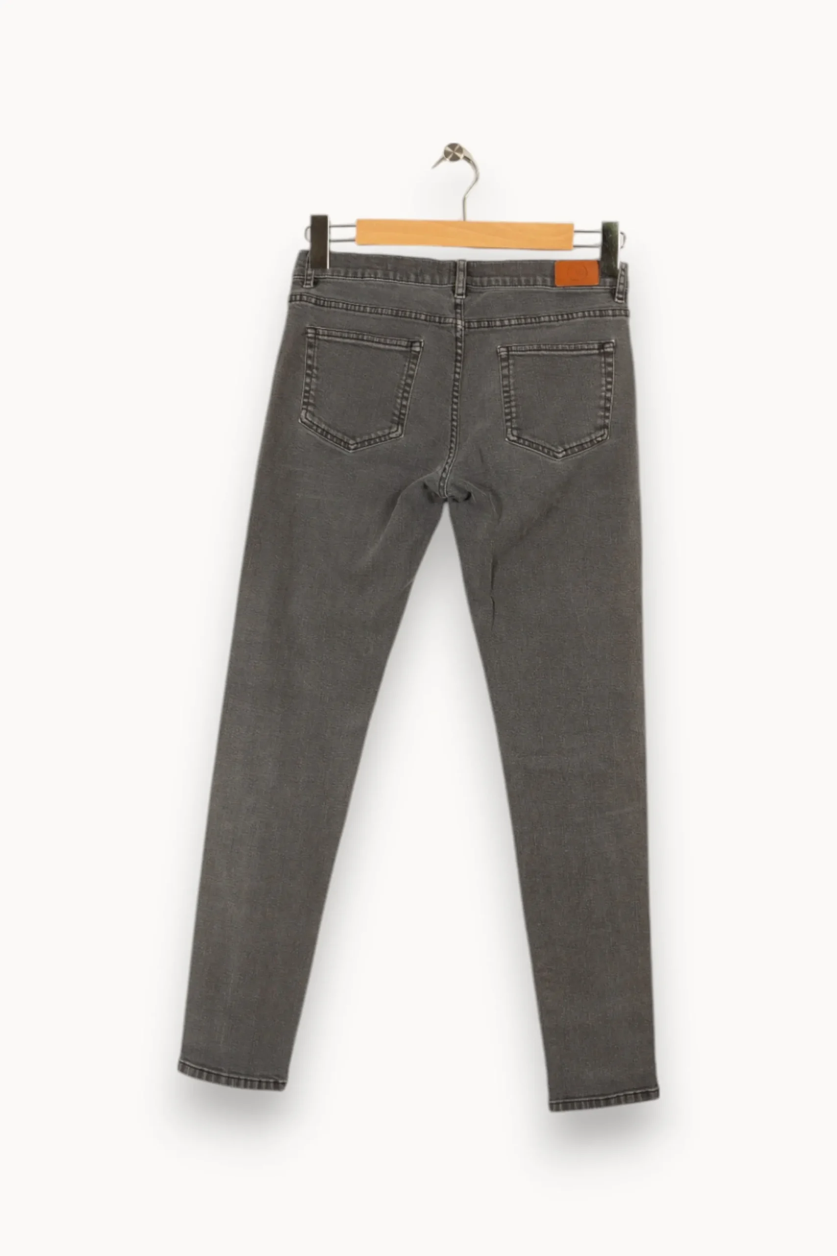 Discount Des petits hauts Jean - Taille M/38 Gris