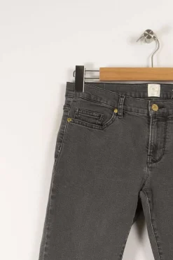 Fashion Des petits hauts Jean - Taille S/36 Gris