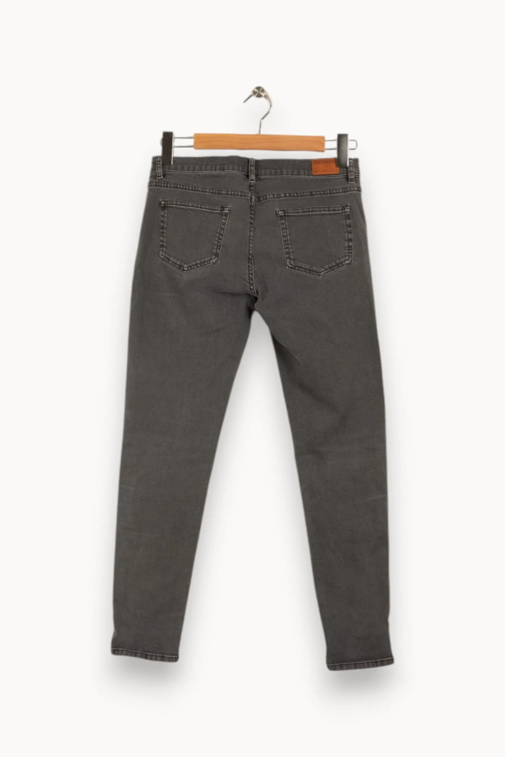 Fashion Des petits hauts Jean - Taille S/36 Gris