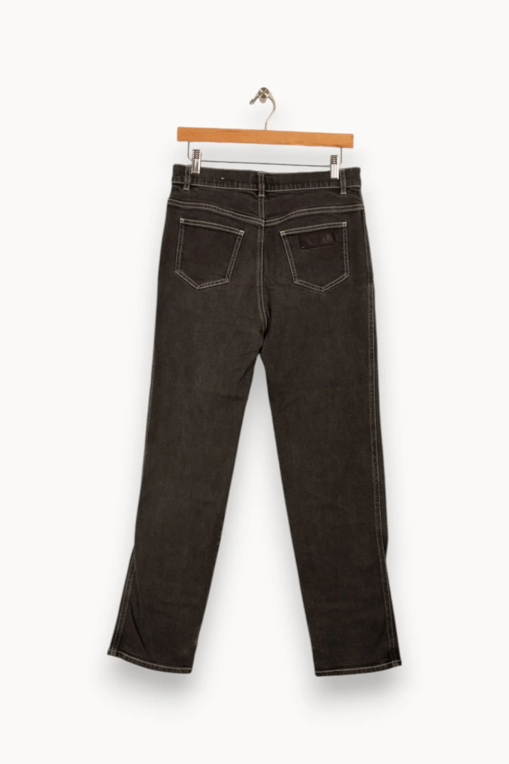 Online Agnès b. Jean foncé - Taille M/38 Gris