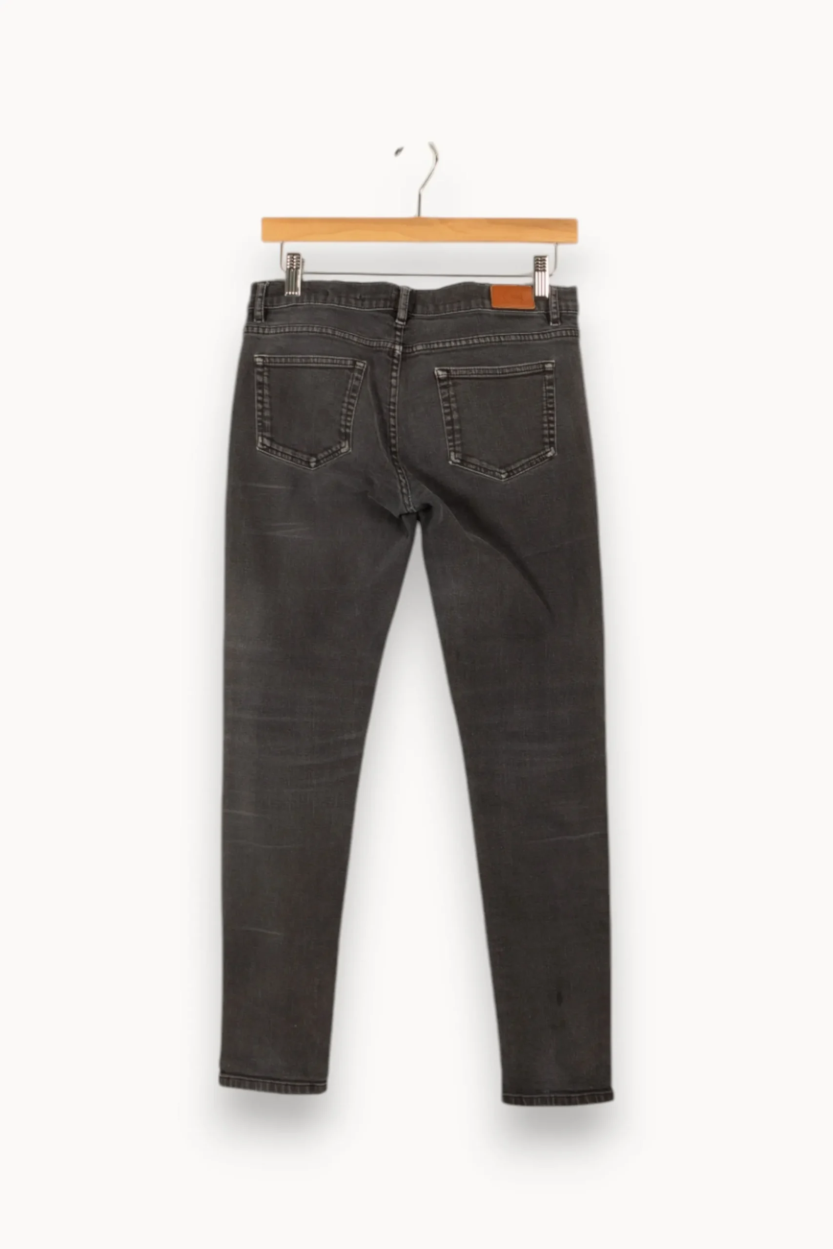 Best Sale Des petits hauts Jean foncé - Taille S/36 Gris