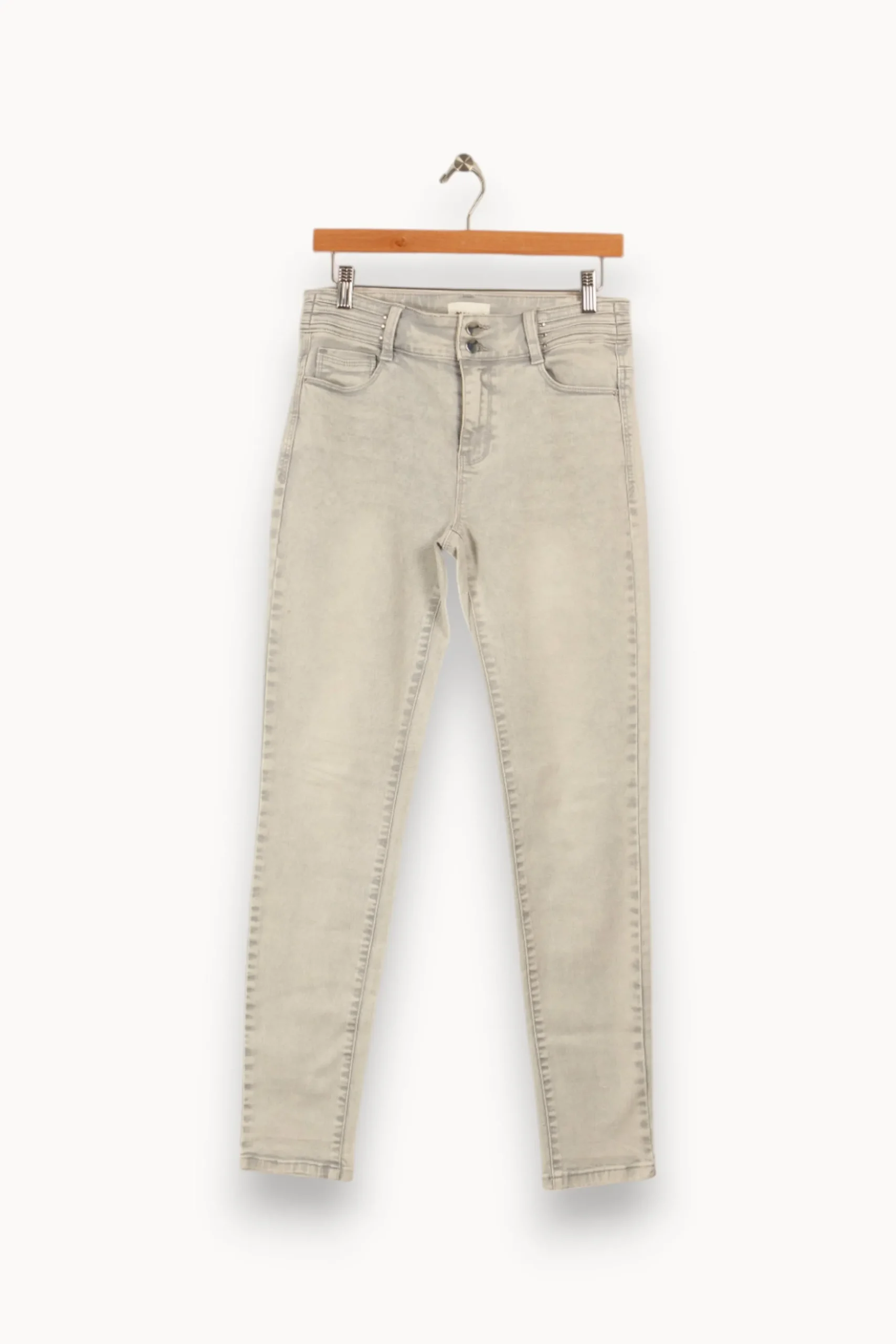 Hot Maison 123 Jean -bleu - Taille M/38 Gris