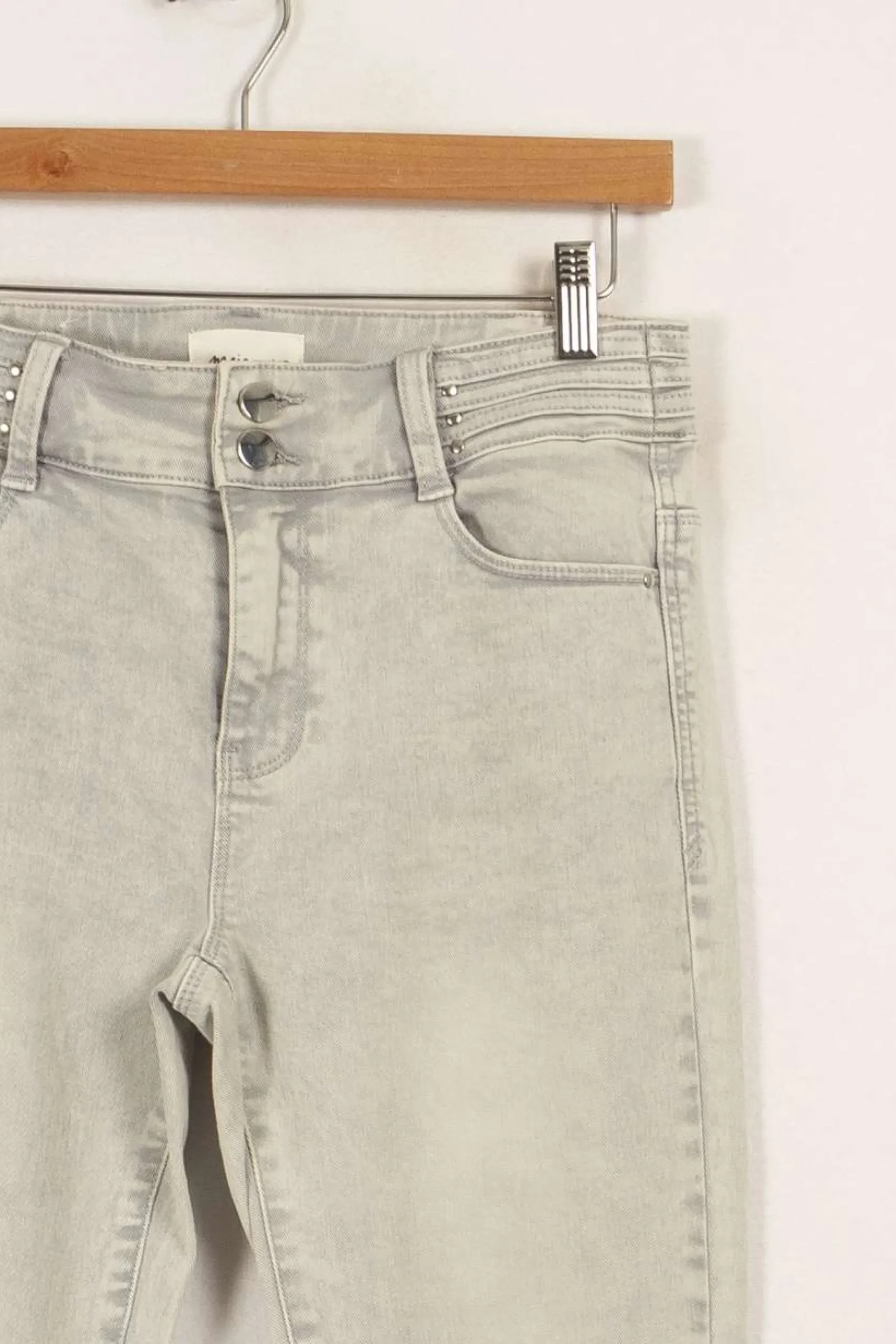 Hot Maison 123 Jean -bleu - Taille M/38 Gris
