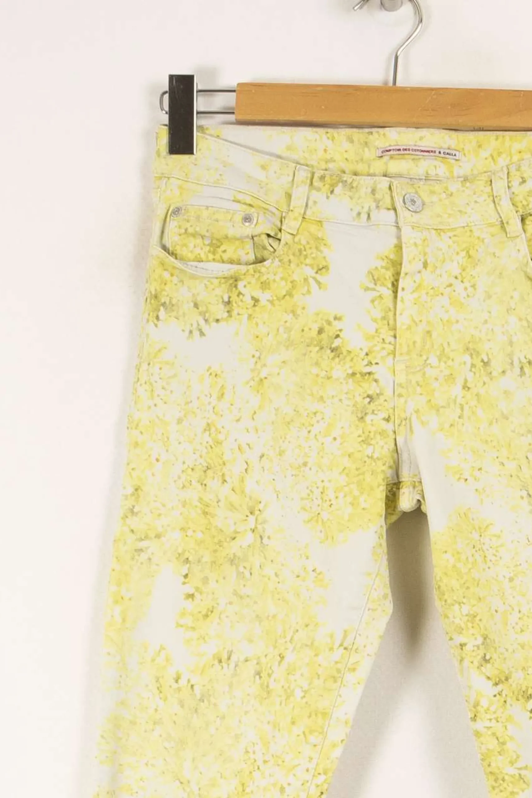Hot Comptoir des Cotonniers Jean - Taille L/40 Jaune