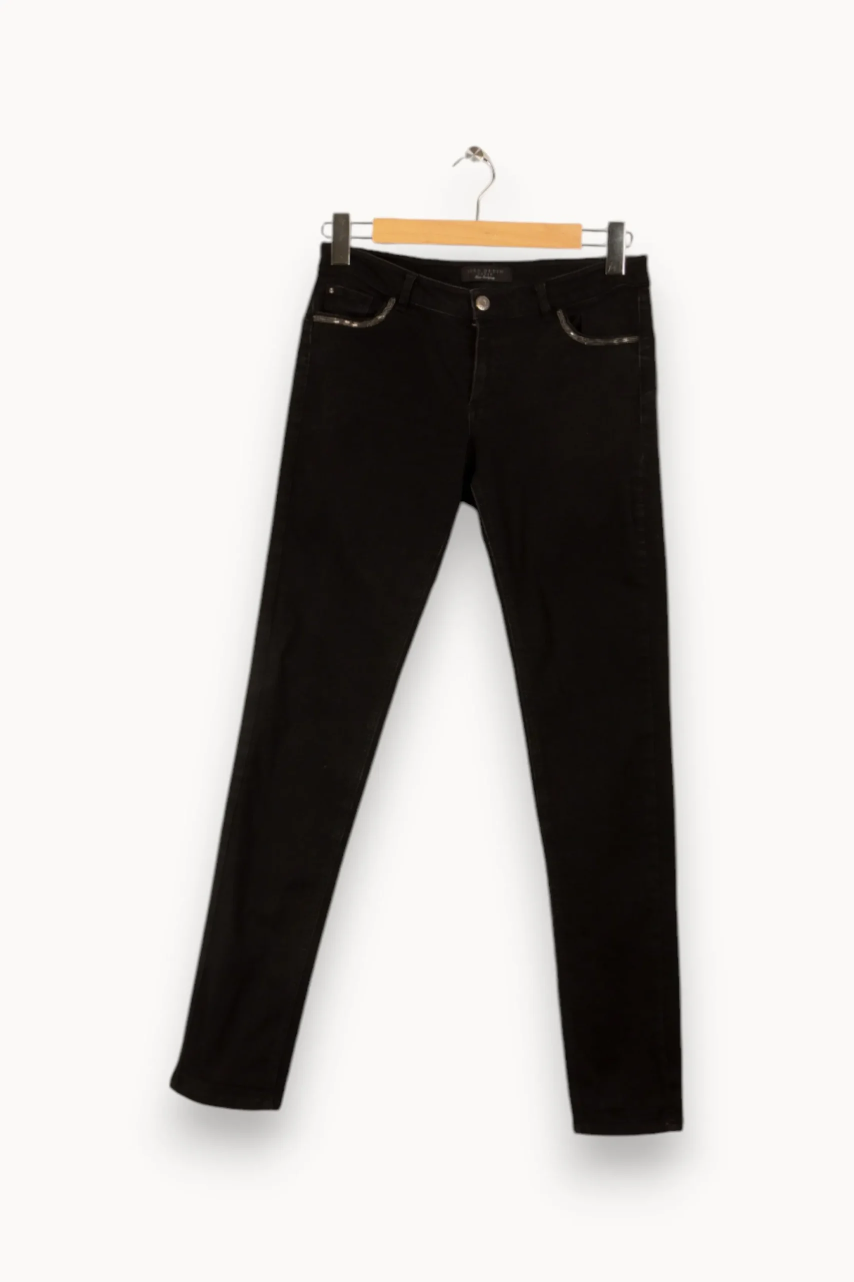 Store IKKS Jean - Taille L/40 Noir