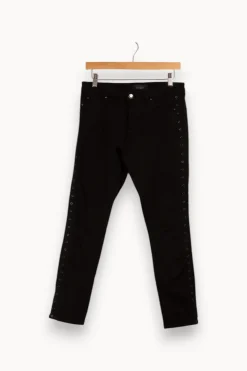 Discount IKKS Jean - Taille M/38 Noir