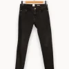 Fashion Des petits hauts Jean - Taille M/38 Noir