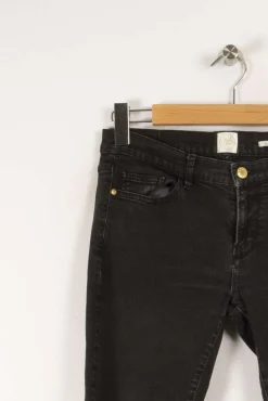 Fashion Des petits hauts Jean - Taille M/38 Noir