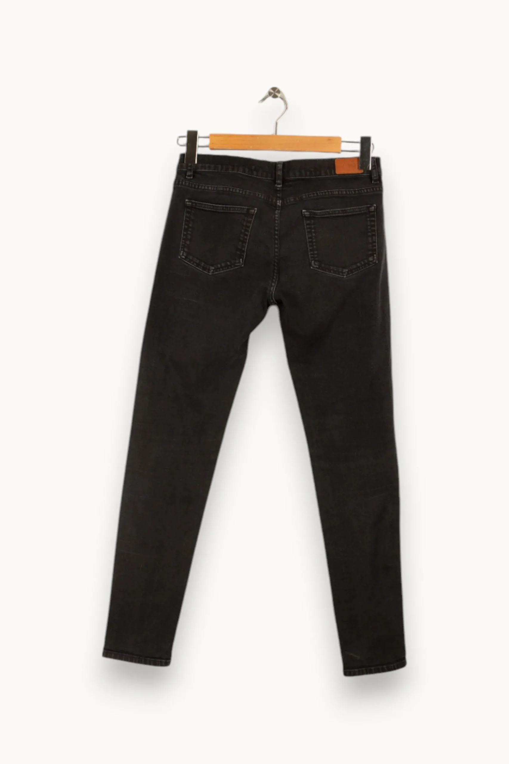 Fashion Des petits hauts Jean - Taille M/38 Noir