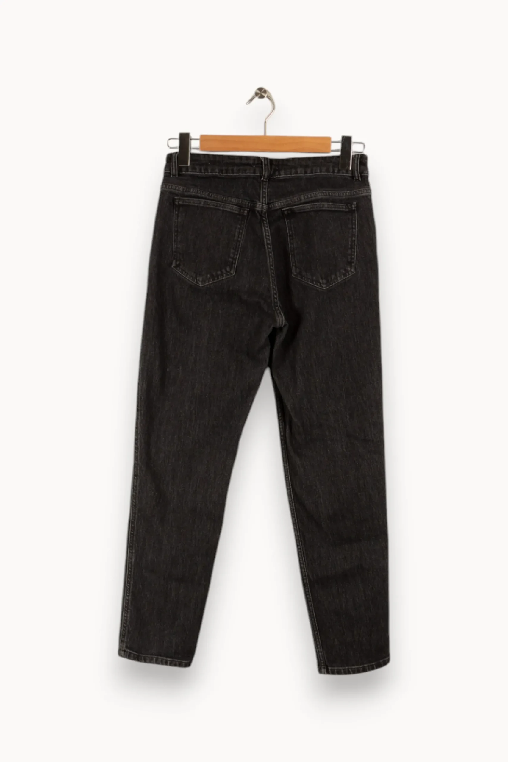 Shop Galeries Lafayette Jean - Taille M/38 Noir