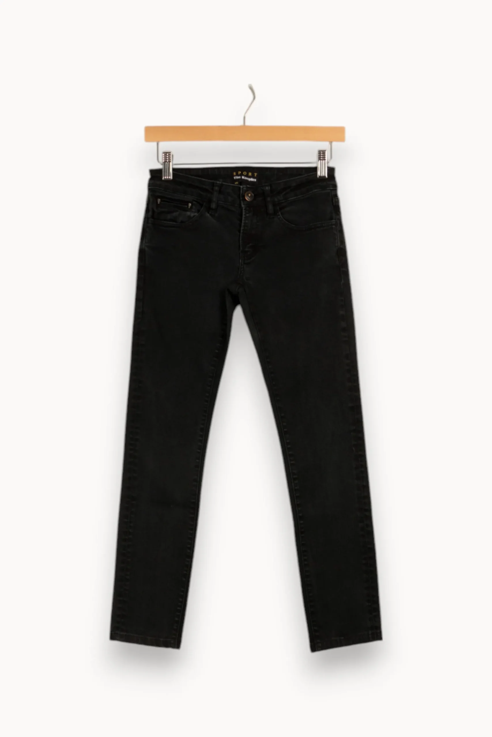 Fashion The Kooples - Sport Jean - Taille XS/34 Noir