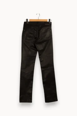 Clearance Comptoir des Cotonniers Jean effet cuir - Taille M/38 Noir