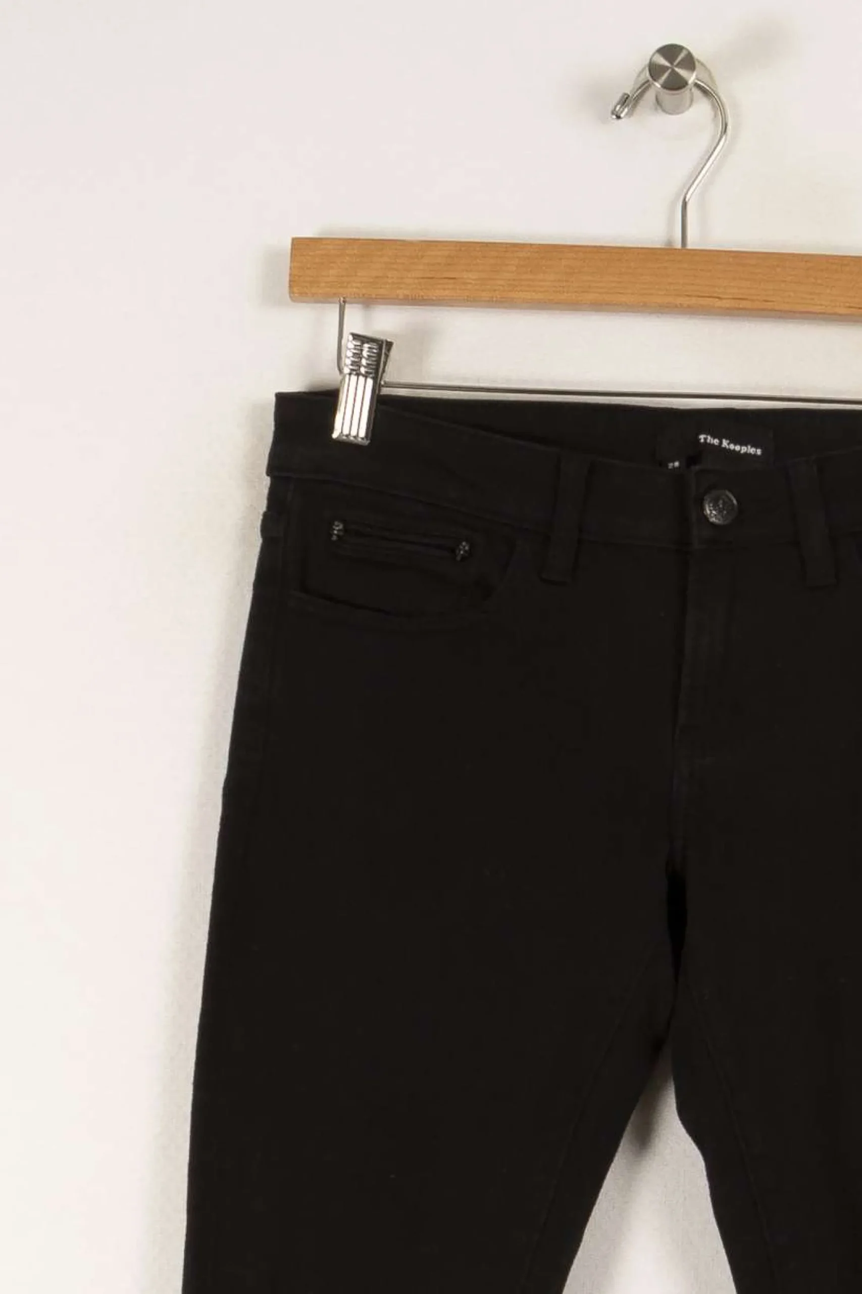 Fashion The Kooples Jean troué - Taille M/38 Noir