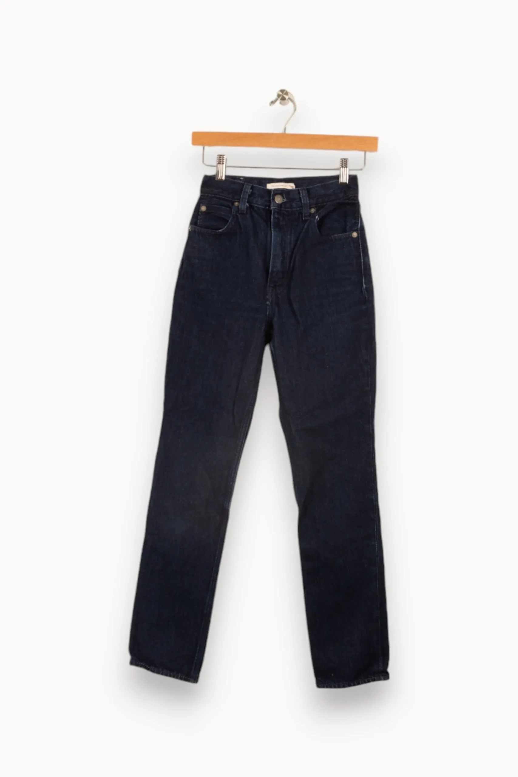 Best Levi's Jean 70s HIGH STRAIGHT - Taille XS/34 Noir