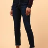 Store La Fée Maraboutée Jean slim en coton biologique - S/36 Bleu