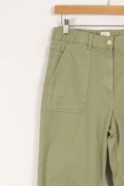 Outlet Des petits hauts Jean - Taille M/38 Vert